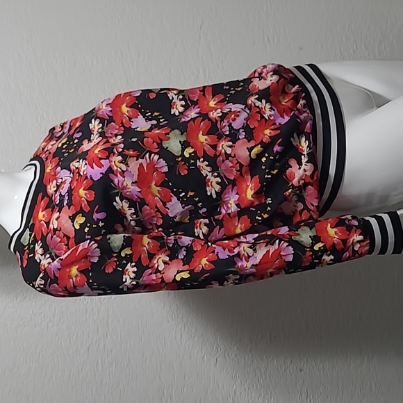 VINTAGE 90’S BRILLIANT FLORAL WATERCOLOR PRINT BY BLUSH. SIZE M - Picture 4 of 7